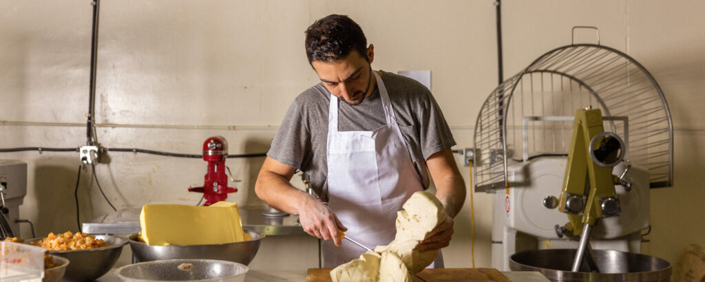 Antise Vancouver Emiddio Isernia making panettone